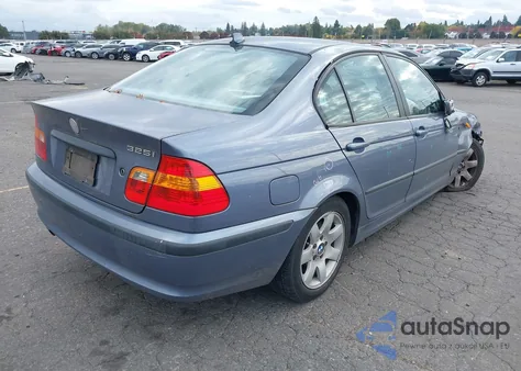 2005 BMW 325I from USA, damaged, VIN WBAAZ33425KP92350